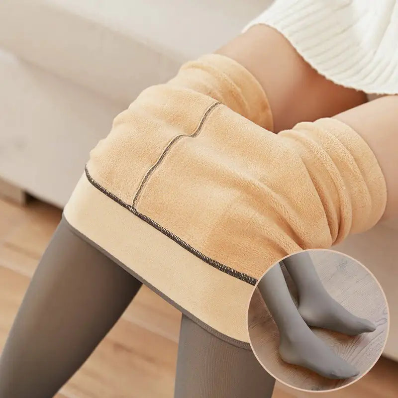 Fleece Legging Lined Thermal Winter Warm Tights