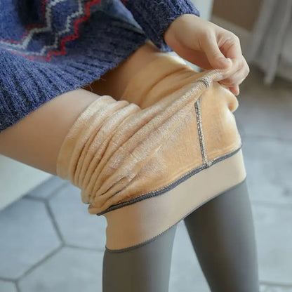 Fleece Legging Lined Thermal Winter Warm Tights