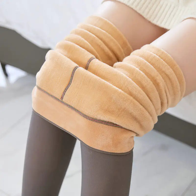 Fleece Legging Lined Thermal Winter Warm Tights